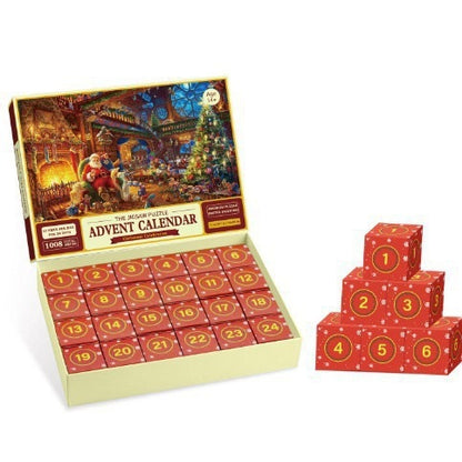 Holiday Countdown Jigsaw Puzzle Advent Calendar 2024